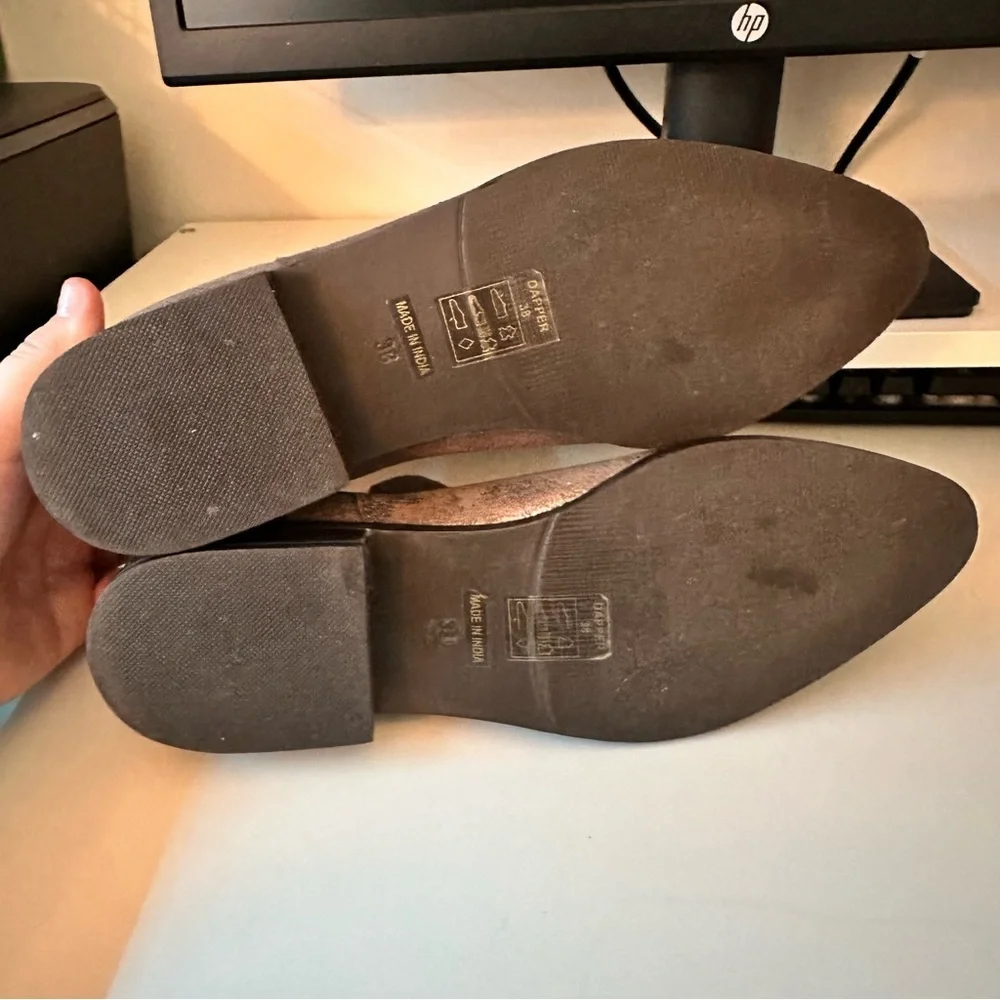 Chelsea Crew Black Label Dapper Shimmer Slip On Boots | Size 38